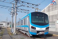 Đoàn tàu Metro số 1 đã được chạy thử bên Nhật và dự kiến chuyển về Việt Nam vào tháng 10.