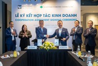 Lễ ký kết hợp tác kinh doanh giữa An Cường và Sumitomo Forestry America