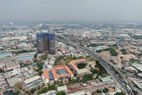 Khu vực ngay nút giao cầu vượt Sóng Thần đang thu hút người mua nhà an cư.