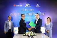 Lễ ký kết hợp tác chiến lược giữa công ty Asian Holding và Ngân hàng VPBank