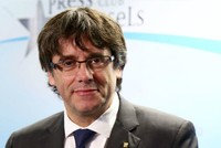 Cựu thủ hiến Catalonia Carles Puigdemont. Ảnh: AFP.