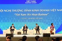 Hội nghị Thượng đỉnh Kinh doanh Việt Nam - VBS 2017. Ảnh: VGP/Quang Hiếu
