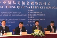 Nhiều doanh nghiệp Trung Quốc có mặt tại Hội nghị giao thương Việt Nam - Trung Quốc nhằm tìm kiếm các nhà cung cấp nông sản, thực phẩm tại Việt Nam.