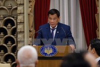 Tổng thống Philippines Rodrigo Duterte.