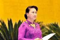 Chủ tịch Quốc hội Nguyễn Thị Kim Ngân cho biết, các vấn đề liên quan đến lĩnh vực tài chính, ngân sách, quản lý nợ công luôn được các đại biểu, cử tri và nhân dân quan tâm.