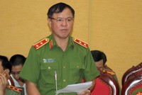 Trung tướng Trần Văn Vệ, quyền Tổng Cục trưởng Tổng cục Cảnh sát (Bộ Công an).