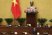 Bộ trưởng Bộ Thông tin và Truyền thông Trương Minh Tuấn trả lời chất vấn tại Quốc hội