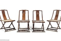 Bộ ghế gấp bằng gỗ sưa từ triều đại nhà Minh (Trung Quốc) đã được bán với mức giá "khủng"