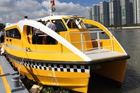 Tàu buýt đường sông đầu tiên của TP HCM