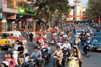 Đường phố Hà Nội. Ảnh: SCMP.