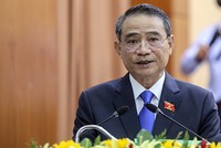 Ông Trương Quang Nghĩa - Bí thư Thành ủy Đà Nẵng phát biểu tại phiên khai mạc HĐND TP Đà Nẵng sáng 5/12. Ảnh: Nguyễn Đông