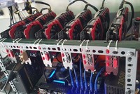 Một thiết bị "đào" tiền điện tử sử dụng VGA.