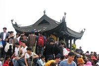 Chùa Đồng Yên Tử. Ảnh: Minh Cương