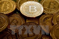 Đồng tiền ảo Bitcoin. (Nguồn: AFP/TTXVN)