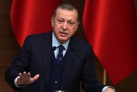 Tổng thống Thổ Nhĩ Kỳ Recep Tayyip Erdogan. Ảnh: AFP.