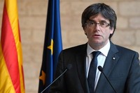 Cựu thủ hiến Catalonia Carles Puigdemont. Ảnh: AFP.