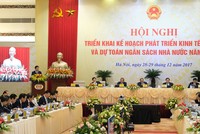 Hội nghị trực tuyến Chính phủ với địa phương diễn ra trong hai ngày 28 và 29/12. Ảnh: Xuân Tuyến