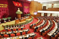 Theo Quy định 105, Bộ Chính trị sẽ quyết định trưởng các ban của Trung ương Đảng, Bộ trưởng, thủ trưởng cơ quan ngang bộ... Ảnh: VGP