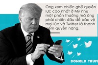 Tổng thống Trump xem Twitter là một kênh giao tiếp quan trọng, ông thường xuyên dùng nó để chỉ trích báo chí và các nước khách, đôi khi bằng những bài đăng khiến các cộng sự "hoảng hồn". Đồ họa: Phượng Nguyễn