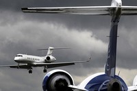 Một máy bay chở khách Gulfstream G150. Ảnh minh họa: RT.