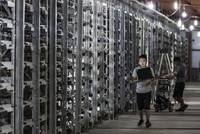 Trung Quốc có nhiều người đào Bitcoin nhất thế giới. Ảnh: Bloomberg