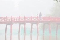 Hà Nội chìm trong sương mù