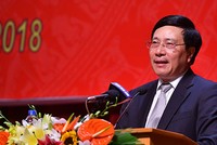 Phó thủ tướng Phạm Bình Minh. Ảnh: Giang Huy.