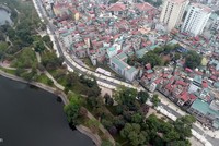 Toàn cảnh tuyến phố dài 600 m tại Hà Nội làm 17 năm mới xong