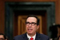 Bộ trưởng Tài chính Mỹ Steven Mnuchin (Ảnh: Reuters)