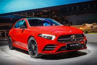 Mercedes A-class thế hệ mới vừa ra mắt ngày 2/2 tại Amsterdam, Hà Lan. Ảnh: The Torque Report