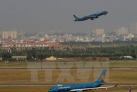 Sân bay Tân Sơn Nhất. (Ảnh: Hoàng Hải/TTXVN)