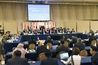 Toàn cảnh vòng đàm phán giữa 11 nước tham gia TPP tại Tokyo. (Nguồn: The Japan Times/ TTXVN)