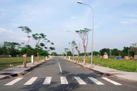 Giá đất trong khu đô thị Cát Lái tiếp tục tăng cao trước Tết. Ảnh: Dothi.net