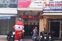 Cửa hàng Vietlott trên đường Nguyễn Trãi (quận 5) đã ba lần phát hành vé trúng độc đắc. Ảnh: Phương Đông.