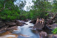 Ba con suối đẹp như tranh vẽ ở Phú Quốc