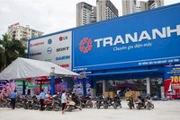 Doanh thu tháng đầu năm của Trần Anh đạt 308 tỷ đồng. 