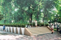 Hà Nội trưng bày phối cảnh ga tàu điện ngầm cạnh Hồ Gươm