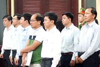 Nhiều đề nghị của các luật sư bào chữa cho lãnh đạo Navibank không được tòa chấp nhận. Ảnh: Hải Duyên.  