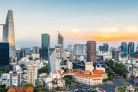 Thị trường văn phòng cho thuê TP HCM đang lập đỉnh với mức giá thuê 50 USD mỗi m2. Ảnh: C.H