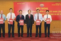 Bộ trưởng Xây dựng bổ nhiệm lãnh đạo Tổng Công ty HUD