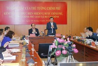 Quang cảnh buổi làm việc. Ảnh: VGP/Hà Chính