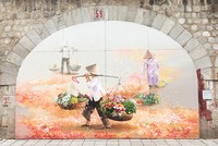 Những phố bích hoạ hút khách giữa lòng thủ đô