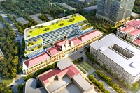 Phối cảnh trụ sở HĐND - UBND sau khi được nâng cấp. Nguồn: Sở Quy hoạch - Kiến trúc.