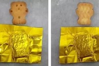 Loại bánh gấu có chứa ma túy mới được cảnh sát tìm thấy. (Nguồn: dayoo.com)