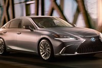 Ảnh đầu tiên của Lexus ES thế hệ mới. Ảnh: Carscoops. 