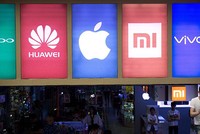 Top 5 hãng smartphone hàng đầu chi phối thị trường điện thoại Trung Quốc.