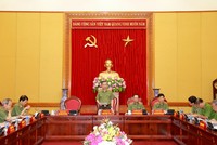 Đẩy nhanh đổi mới, sắp xếp tổ chức bộ máy Bộ Công an