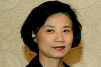 Lee Myung-hee, vợ chủ tịch hãng Korean Air. Ảnh: Yonhap.
