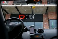Didi Chuxing hiện là ứng dụng đi chung xe hàng đầu Trung Quốc. Ảnh: Reuters