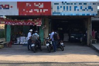 Ngôi nhà của ông T. nơi xảy ra vụ việc.